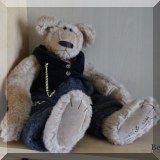 C17. St Martin signed mohair teddy bear. - $60 